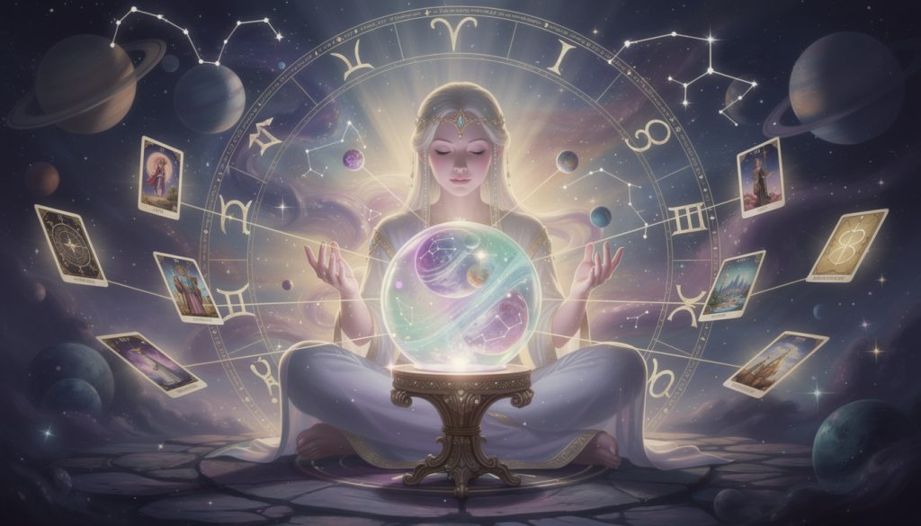 découvrez comment l'astrologie et la voyance se complètent pour mieux guider votre avenir et éclairer vos décisions.