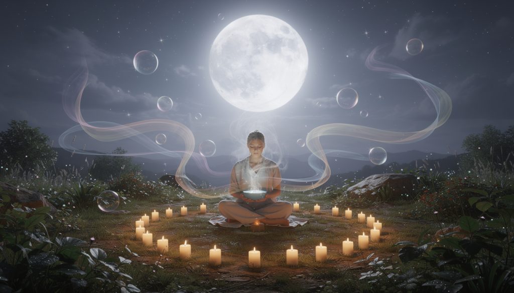 découvrez comment la pleine lune peut vous aider à libérer vos émotions grâce à des rituels simples et puissants pour apaiser l'esprit et le cœur.