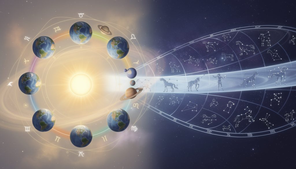 découvrez les différences essentielles entre le zodiaque tropical et le zodiaque sidéral pour mieux comprendre leurs origines, leurs méthodes et leur influence en astrologie.