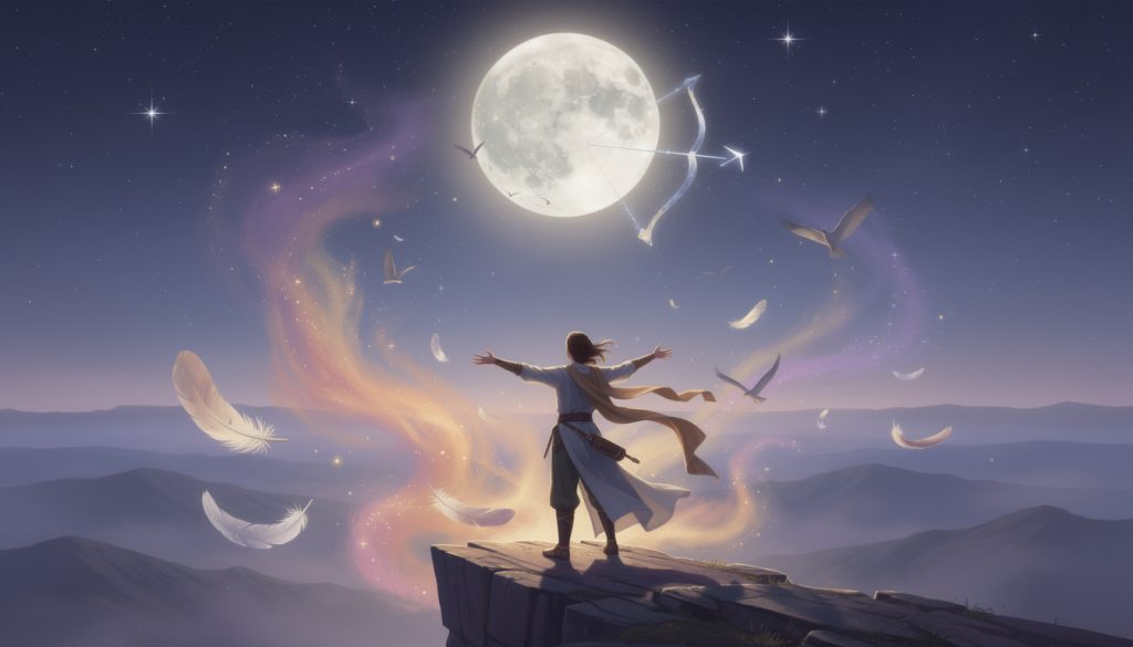 découvrez comment la lune en sagittaire influence votre besoin d'optimisme et de liberté émotionnelle, favorisant l'aventure et l'expansion de vos horizons sentimentaux.