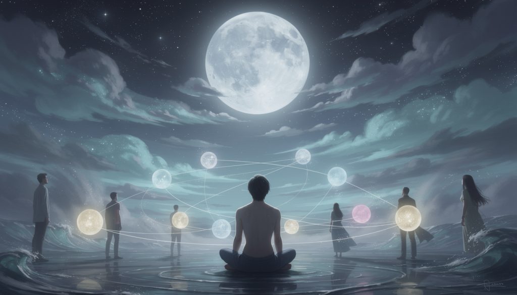 découvrez comment la lune en verseau influence un détachement émotionnel et un fort besoin d'amitié, favorisant l'indépendance et les relations sincères.