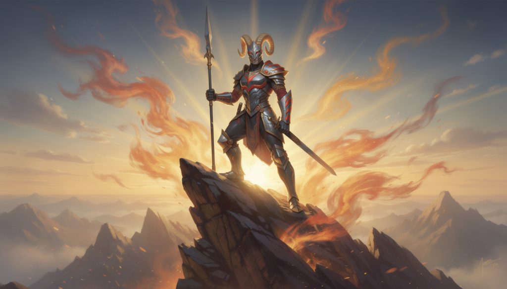 découvrez l'ascendant bélier, symbole du guerrier et de l'initiateur, et comment il influence la personnalité avec énergie, courage et dynamisme.